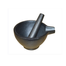 Eco-Friendly Cast Iron Mortar and Pestle Set 15X9.5CM